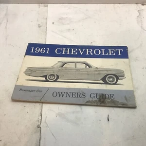 1961 Chevrolet Passenger Car Owners Operators Manual Guide 61 Chevy - Picture 1 of 5