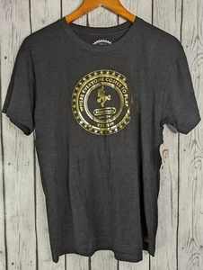 NWT Nintendo World Store NY Gold Mario Shirt Grand Opening Exclusive Size Small - Picture 1 of 6