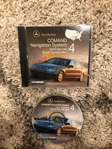 2000 01 02 2003 MERCEDES  S CLASS  NAVIGATION CD Q 6 46 0112 SOUTH CENTRAL USA - Picture 1 of 4