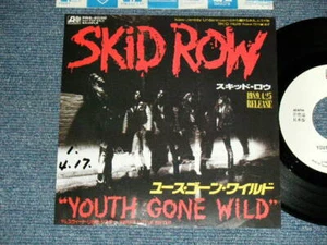 SKID ROW Japan 1989 PRS-2030 PROMO ONLY NM7"45 YOUTH GONE WILD - Imagen 1 de 8