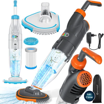 KESSER® Poolsauger Akku Handsauger Bodensauger Reinigungsset Poolreiniger Vakuum - Bild 1 von 2