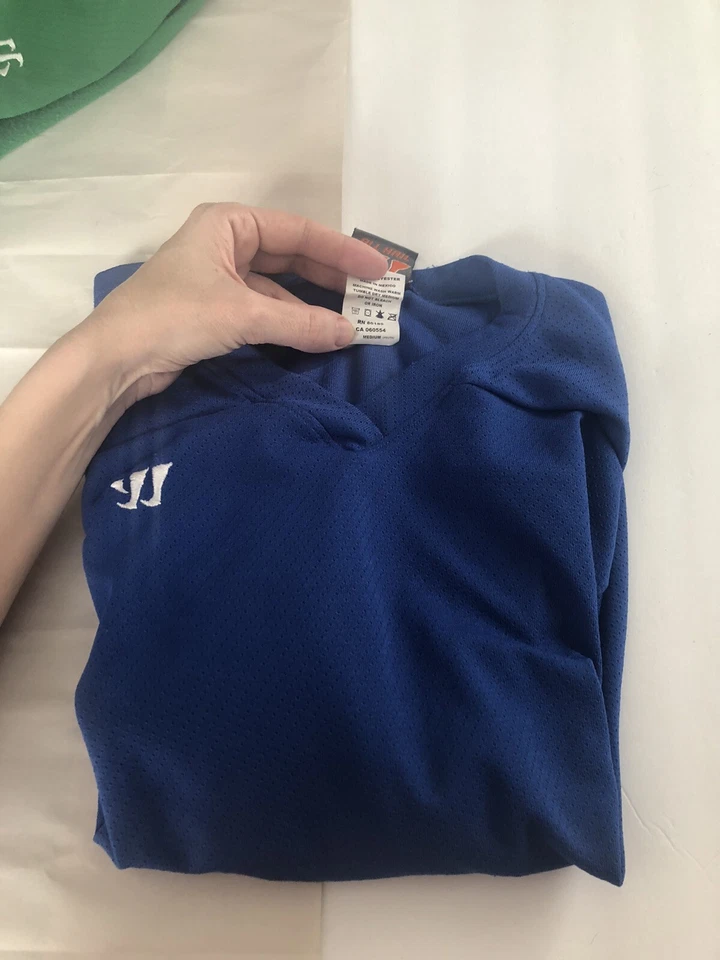 Jersey de hockey Warrior juvenil azul mediano  Foto 1 de 1