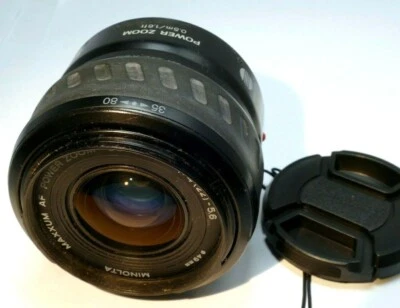 Minolta 35-80mm f4-5.6 Lens For α65 α55 α33 Alpha auto focus power zoom - Image 1 of 4
