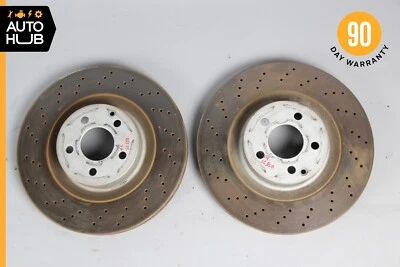 07-14 Juego de 2 rotores de freno delanteros izquierdo y derecho Mercede R230 SL550 CL550 66k Foto 1 de 4