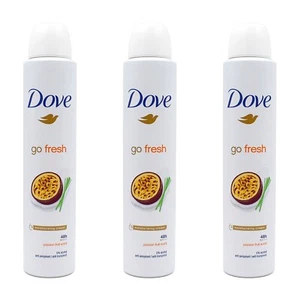 Dove go fresh Passionsfruchtduft Deo Spray Anti-Transpirant XXL, 3x200ml EA47191 - Bild 1 von 1