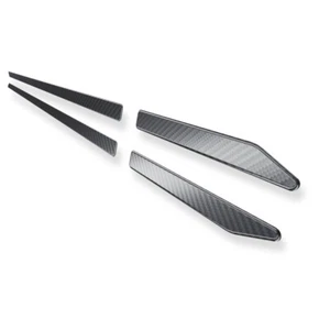 Seitenzierleisten aus Stahl für VW Volkswagen Golf Sportsvan MPV 14-20 schwarz 7 - Bild 1 von 5