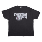 HANES AEW The Final Boss USA T-Shirt noir manches courtes homme 2XL
