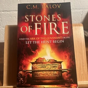 Stones of Fire by C.M. Palov Caedmon Aisquith Book 1 Large PB Mystery (S1.8) - Picture 1 of 8