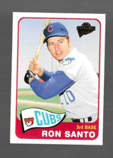 RON SANTO 2005 TOPPS ALL-TIME FAN FAVORITES CHICAGO CUBS #124 1965 STYLE