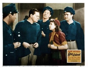 Boy Friend lobby card center Warren Hymer Jane Withers 1939 OLD PHOTO
