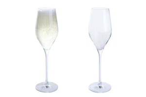 Dartington Crystal - Wine & Bar - Pair of Prosecco Glasses - 240995N - Picture 1 of 3