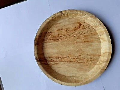 Platos de hoja de palma de Ceilán hechos a mano 100 % naturales ecológicos Foto 1 de 4