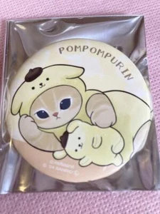 Limited Mofusand Sanrio Characters Matte Can Badge Collection - Picture 1 of 2