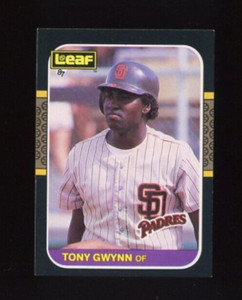 1987 LEAF #235 TONY GWYNN HOF SAN DIEGO PADRES