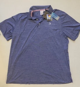 $90 Puma Golf Mens Arnold Palmer CLOUDSPUN King Polo Lavender Pop Heather Sz XL - Picture 1 of 11