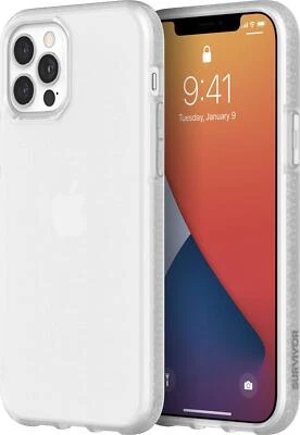 Griffin Survivor Clear Case, Military Standard, for Apple iPhone 12/12 Pro (6.1 - Image 1 of 4