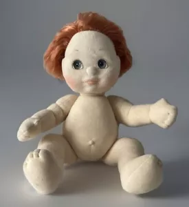 Muñeca Mattel My Child Girl pelo rojo ojos azul aguamarina 1985 vintage - Imagen 1 de 12
