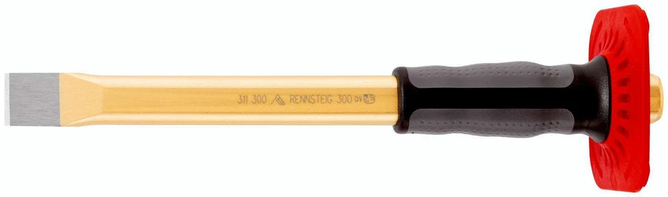 Rennsteig Maurermeißel 300 mm, mit speziellem Sicherheitsschlagkopf