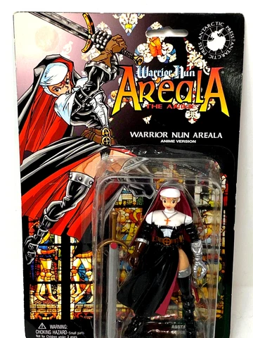 Ben Dunn Warrior Nun Areala Action Figure Vintage New 1996 Antarctic Press Cover