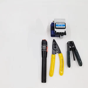 Glasfaser Kaltanschluss Werkzeug Kit Glasfaser Hackbeil Glasfaser Stripper - Bild 1 von 6