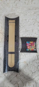 s.t.a.m.p.s. Uhr mit hellbraunem Band Exibition Design Uhr NEU - Bild 1 von 7