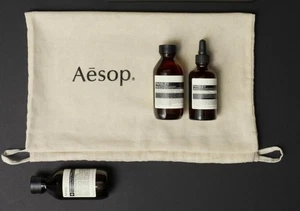 NEW in GIFT BOX 3 AESOP Parsley Seed Facial Cleanser 100mL Serum 60mL Tonic 60mL - Picture 1 of 9