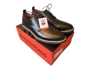 Deer Stags NWT Zander Oxford Black Dress Shoe w/ Memory Foam - Youth Size 5.5 - Picture 1 of 3