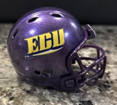 Мини-шлем East Carolina Pirates на заказ Riddell 2 дюйма карманный профессиональный Revo «ECU» - Изображение 1 из 4
