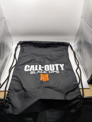 Call of Duty Black Ops 4 IIII GAMESTOP PRE-ORDER Bolso Mochila con Cordón Nuevo Foto 1 de 2