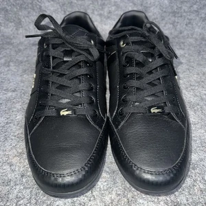 Scarpe da tennis Lacoste uomo Chaymon nere taglia 9 - Foto 1 di 9