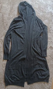 Weste,Cardigan mit Kapuze, Gr.M,Anthrazit,knielang,Takko - Bild 1 von 5