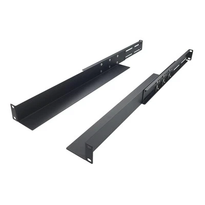 1U Universal 4-Post Rack Mount Server Shelf Rails for Dell Compaq HP IBM APC ... - Image 1 of 4