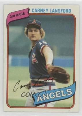 1980 Topps Carney Lansford #337 - Image 1 of 2