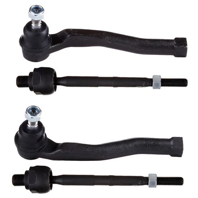 4x Suspensión de extremos de varilla de amarre interior y exterior para Chevrolet Aveo 5 Pontiac G3 2006-09 Foto 1 de 4