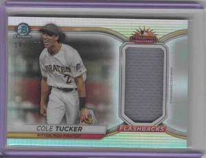 2021 Bowman Chrome AFL Flashback Relics #AFLFBCT Cole Tucker    145/150 - Picture 1 of 2