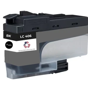 Compatible Ink Cartridge For Brother LC406 Black-USA - Picture 1 of 2