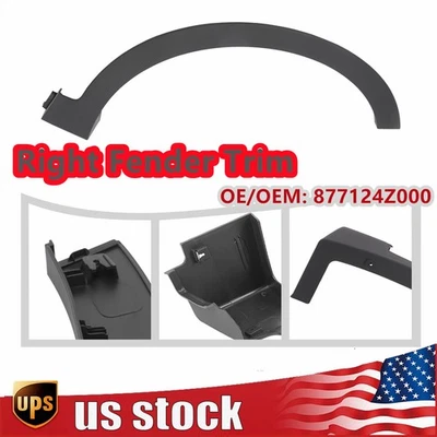 Right Fender Trim For 2013-2018 Hyundai Santa Fe Sport  Front Passenger Side - Image 1 of 4