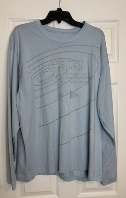 Adidas Terrex & Wander XPLORIC LongSleeve Shirt Men’s Sz Large HZ0671 NWOT Blue - Image 1 of 4