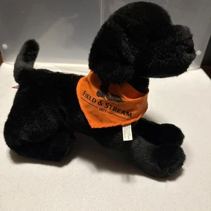 "Douglas Black Labrador Retriever cachorro perro peluche peluche juguete suave 12""" - Imagen 1 de 9