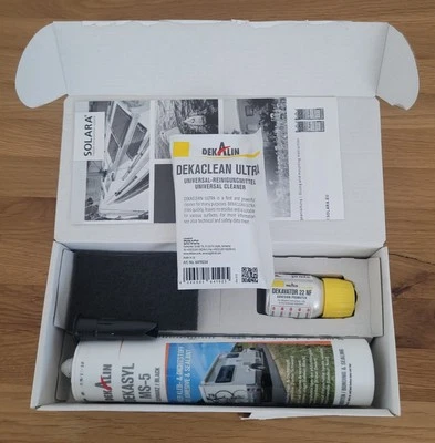 Solara Solarplatten Klebeset Fahrzeugbau  Fix Pack Neu Dekalin  - Bild 1 von 3