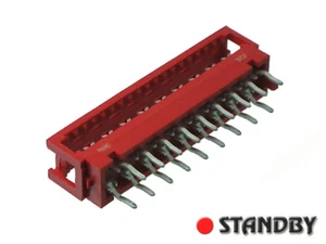 5pcs 18pin Paddle Board Connector Micro-MaTch, 8-0215570-8 AMP, THT, 1,27mm - Imagen 1 de 2