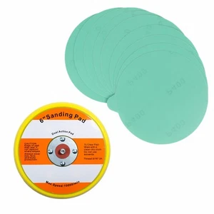 6" PSA Sanding Backup Pad with 10 pcs 400 grit PSA Sand Paper - Picture 1 of 1