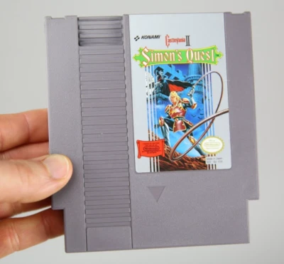 Castlevania 2 II Simon's Quest (Nintendo NES, 1988) Cartridge Only NEAR MINT! - Image 1 of 4