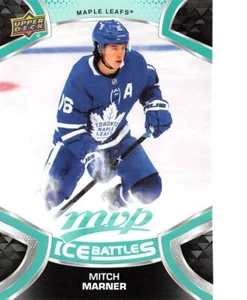 2021-22 UD MVP Ice Battles #2 Mitch Marner - Picture 1 of 2