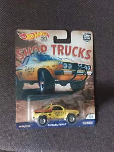Hot Wheels 1/64 🇨🇵 Subaru Brat - Shop Trucks #4/5 Real Riders - Foto 1 di 5