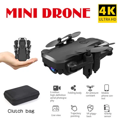 1 * HJ03 Foldable Quadcopter WIFI FPV 720P/1080P/4K HD Camera Drone Aircraft Toy - Image 1 of 4