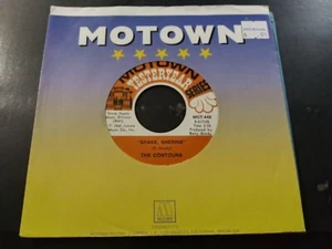 The Contours – Do You Love Me / Shake, Sherrie VG++ Reissue 45RPM Motown Record - Imagen 1 de 3