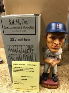 Nomar Garciaparra Boston Red Sox SAM's Bobbing Head Doll w/COA NIB - Picture 1 of 1