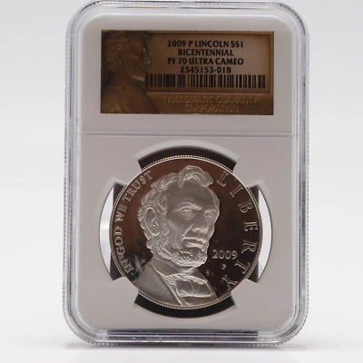 2009 P Lincoln Bicentennial Uncirculated NGC PF 70 Ultra Cameo - Image 1 of 2