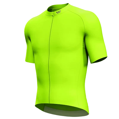 Wulibike Men's Cycling Jersey Short Sleeve 3 Rear Pocket Biking Clothing UPF50+ - Image 1 of 4